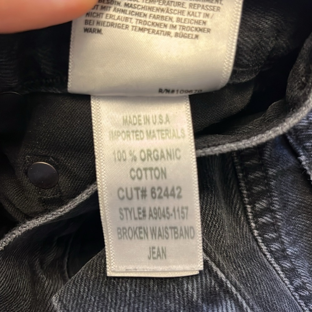 Agolde Broken Waistband Jean - Picture 4 of 7